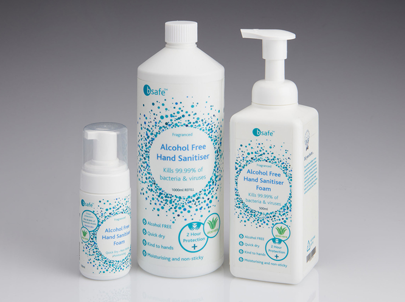 bsafe alcohol free range