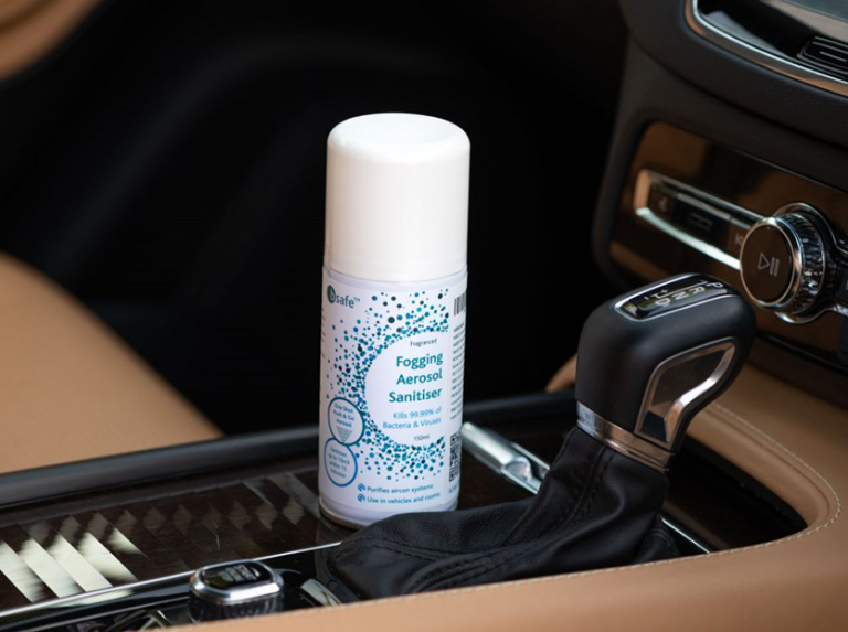bsafe in your space with our One-Shot Disinfectant Fogging Aerosol